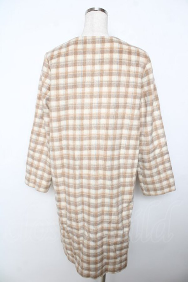 画像2: axes femme / チェックコート  オフ Y-25-11-06-114-AX-CO-AS-ZI (2)