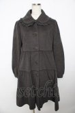 画像1: axes femme POETIQUE / ティアードフリルコート  グレー Y-25-11-06-115-AX-CO-AS-ZY (1)
