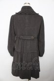 画像2: axes femme POETIQUE / ティアードフリルコート  グレー Y-25-11-06-115-AX-CO-AS-ZY (2)