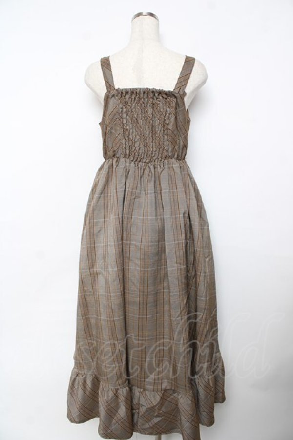 axes femme / W釦フィッシュテールジャンスカ M カラシ Y-25-11-06-120