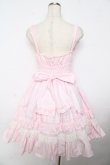 画像2: Angelic Pretty / リボンシャーリングジャンパースカート  ピンク Y-25-11-06-127-AP-OP-AS-ZY (2)
