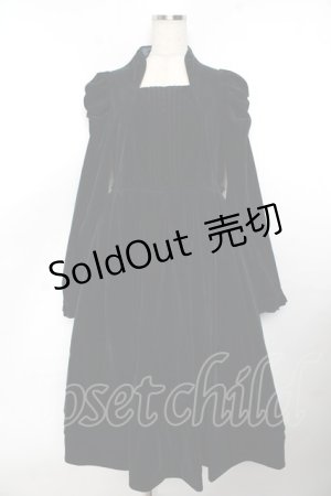 画像: axes femme kawaii / クラシカルベロアワンピース M グリーン Y-25-11-06-130-AX-OP-SZ-ZY