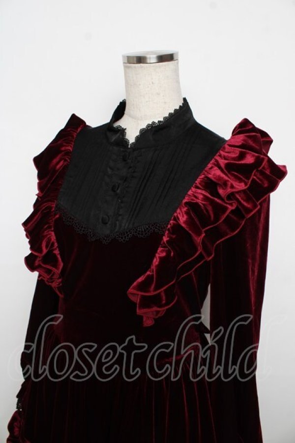 画像4: Hoshibako Works / Rozen Maiden x HoshibakoWorks 真紅ケープ付きワンピース  ベルベット Y-25-11-06-131-LO-OP-SZ-ZY (4)