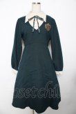 画像1: F i.n.t / クレリックヨーク切替ワンピース F グリーン Y-25-11-06-134-CA-OP-SZ-ZY (1)