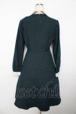画像2: F i.n.t / クレリックヨーク切替ワンピース F グリーン Y-25-11-06-134-CA-OP-SZ-ZY (2)
