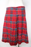 画像2: Candy Stripper / チェックフレアスカート  赤 Y-25-11-06-137-PU-SK-SZ-ZT0205Q (2)