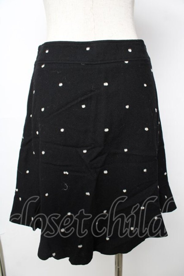 画像2: Emily Temple cute / ドットスカート  黒 Y-25-11-06-138-ET-SK-SZ-ZY (2)