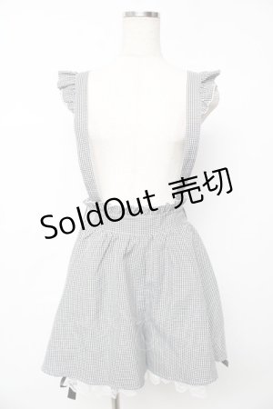 画像: Secret Honey / レースアップフレアショートパンツ 2 チェッククロ Y-25-11-06-146-CA-PA-SZ-ZY