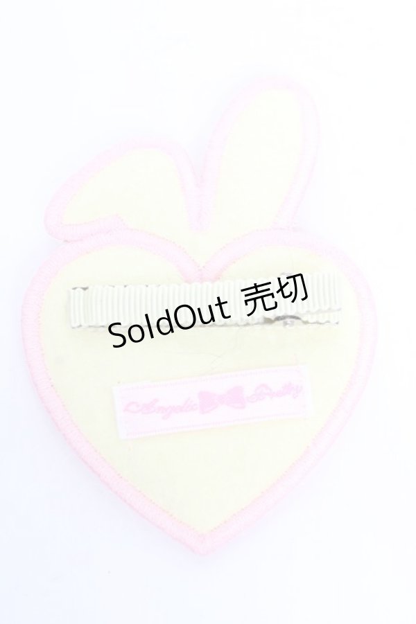 画像2: Angelic Pretty / Happiness Bunnyクリップ  イエロー Y-25-11-06-002-AP-ZA-SZ-ZY (2)