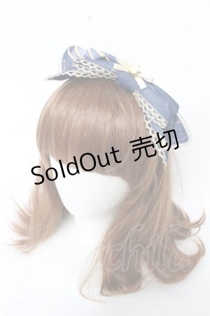 画像: 【SALE】To Alice / プラネタリウムリボンカチューシャ  紺 Y-25-11-06-016-LO-AC-SZ-ZT487