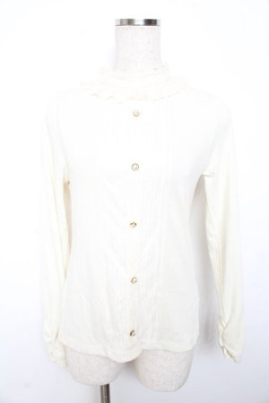 画像: axes femme / レースデザインカットソー  キナリ Y-25-11-06-018-AX-TO-SZ-ZY