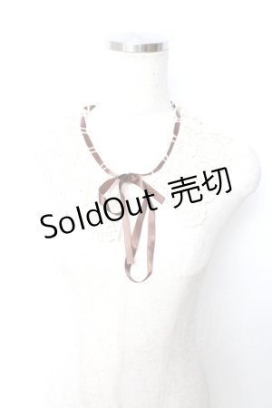 画像: axes femme / ローズレース付け襟  生成り Y-25-11-06-004-AX-ZA-SZ-ZT487-F004