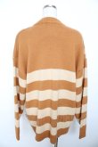 画像2: Candy Stripper / GIZMO BORDER KNIT グレムリンニット 2 ブラウン Y-25-11-06-040-PU-TO-SZ-ZY (2)