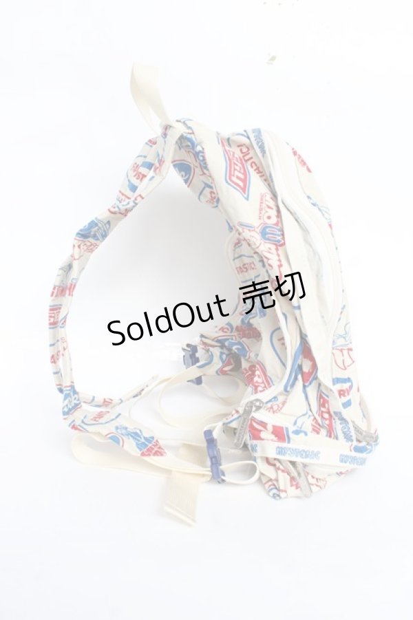 画像2: HYSTERIC GLAMOUR / 総柄2WAYミニリュック&ポーチ  ベージュ Y-25-11-09-036-PU-BG-SZ-ZY (2)