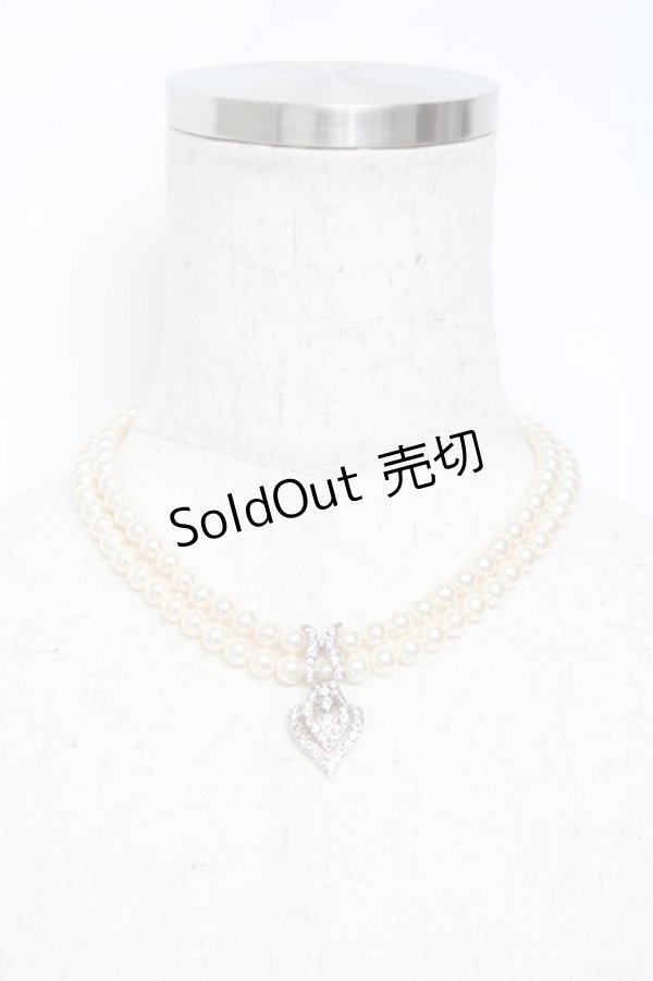 画像1: LOLITA / パールビジューネックレス   Y-25-11-09-004-LO-AC-SZ-ZY (1)