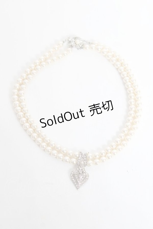 画像2: LOLITA / パールビジューネックレス   Y-25-11-09-004-LO-AC-SZ-ZY (2)