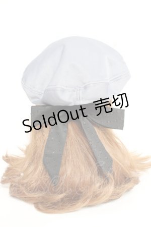 画像: axes femme POETIQUE / バックリボンベレー帽   Y-25-11-09-041-AX-AC-SZ-ZY