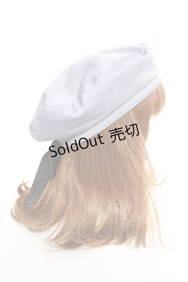 画像4: axes femme POETIQUE / バックリボンベレー帽   Y-25-11-09-041-AX-AC-SZ-ZY (4)