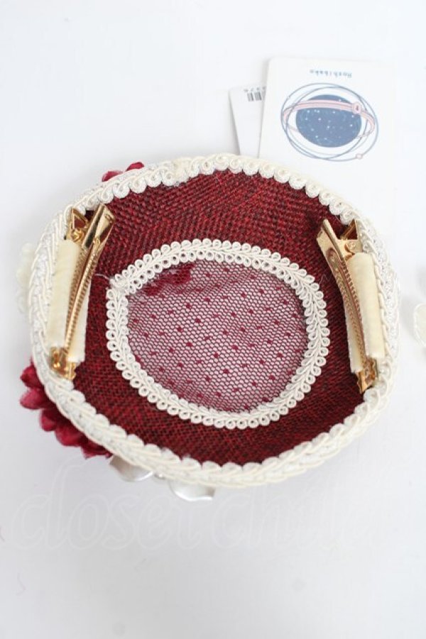 画像4: Hoshibako Works / 小さな妖精さん2.0 カクテルハット (ハート)  赤 Y-25-11-09-043-LO-AC-SZ-ZY (4)