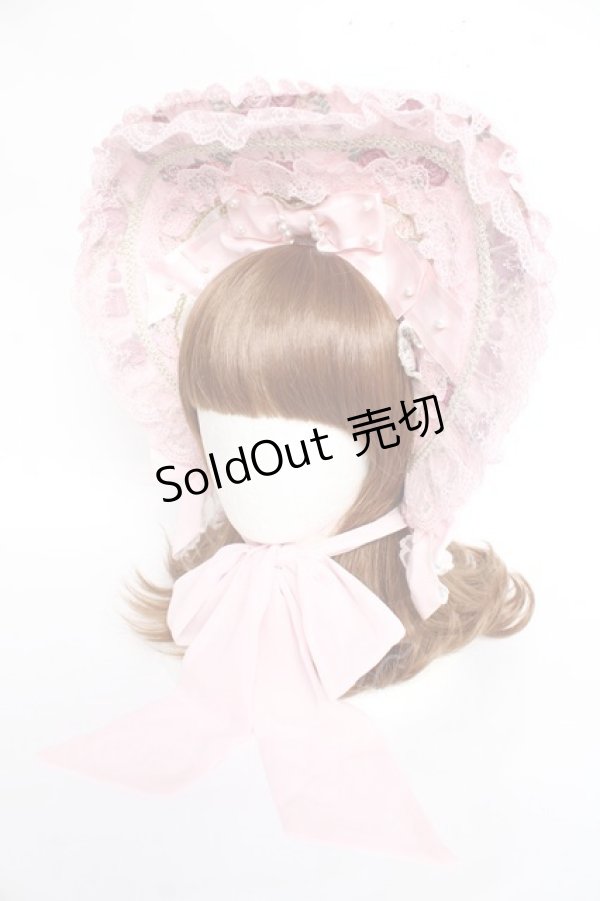 画像1: Angelic Pretty / Rose Tasselボンネット  ピンク Y-25-11-09-045-AP-AC-AS-ZY (1)