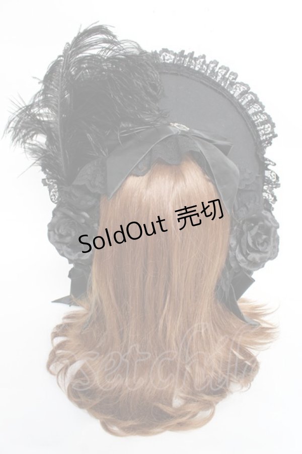 画像3: Triple fortune / ドールボンネット  黒 Y-25-11-09-046-EL-AC-SZ-ZY (3)