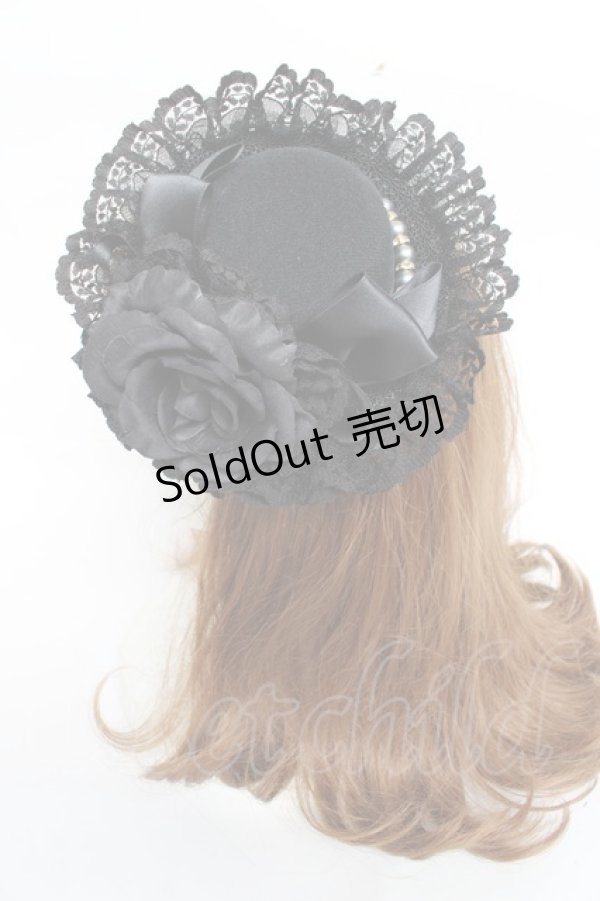 画像2: Estrellas / オリジナルミニハット  黒 Y-25-11-09-047-EL-AC-SZ-ZY (2)