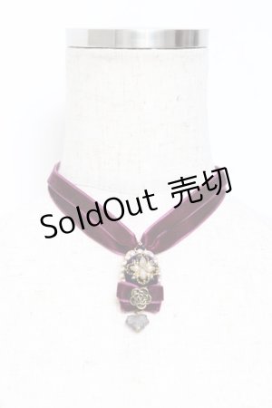 画像: Hoshibako Works / 魔法の果実チョーカー  パープル Y-25-11-09-006-LO-AC-SZ-ZY