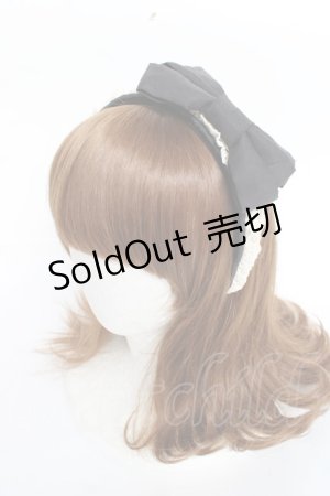 画像: Hoshibako Works / すずらんのしおりカチューシャ  黒 Y-25-11-09-055-LO-AC-SZ-ZT487