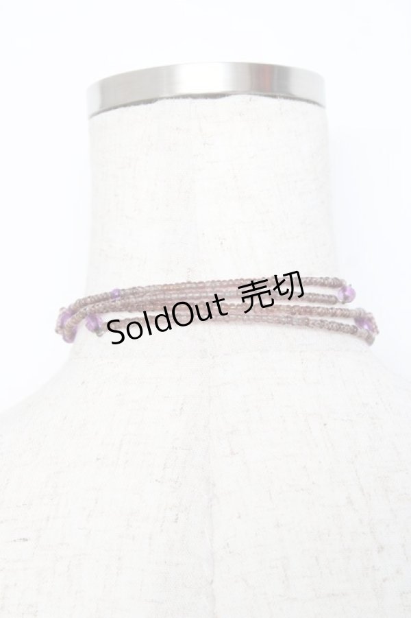 画像3: GOTH / バタフライビーズチョーカー   Y-25-11-09-007-GO-AC-SZ-ZY (3)