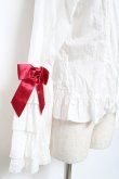 画像5: BABY,THE STARS SHINE BRIGHT / Pure Pearl bouquetスクエアネック姫袖ブラウス  赤 Y-25-11-09-062-BA-TS-SZ-ZY (5)