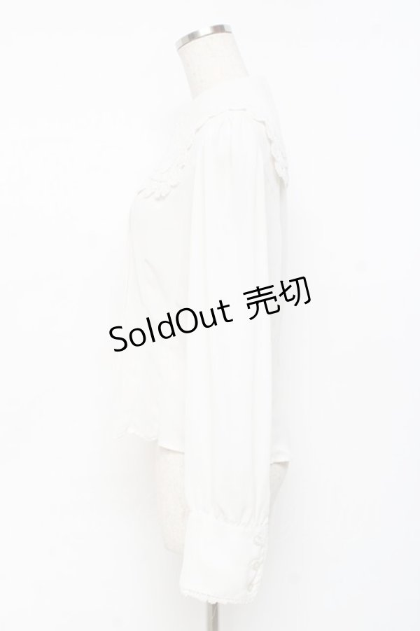 画像2: Innocent World / 聖歌隊ブラウス L オフ白 Y-25-11-09-063-IW-BL-SZ-ZY (2)