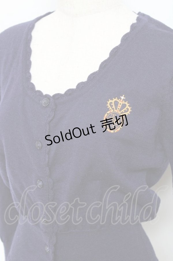 画像3: ALICE and the PIRATES / スクールカーディガン  紺 Y-25-11-09-071-PA-TO-SZ-ZY (3)