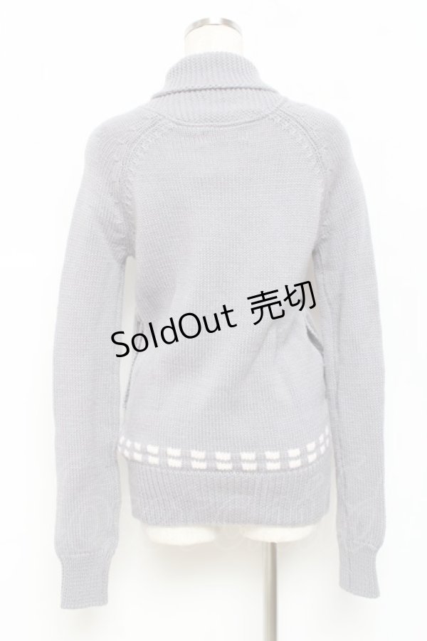 画像3: Katie / ねこニットカウチン F グレー Y-25-11-09-072-LO-TO-SZ-ZY (3)