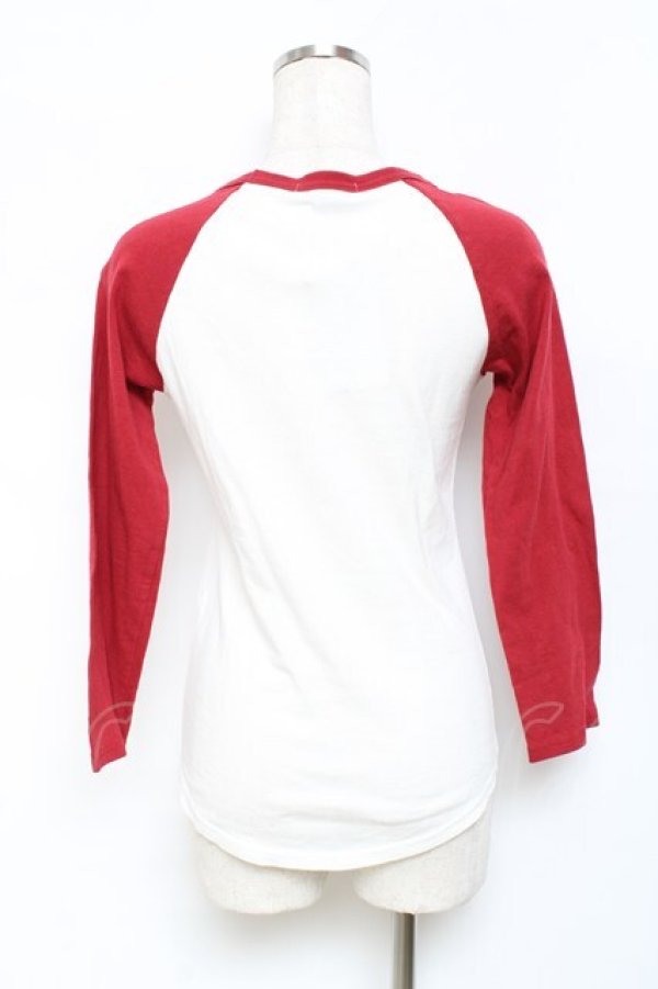 画像2: HYSTERIC GLAMOUR / タイガーptカットソー F 白×赤 Y-25-11-09-074-PU-TO-SZ-ZY (2)