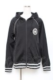 画像1: HYSTERIC GLAMOUR / ライン入りジャージブルゾン F 黒 Y-25-11-09-076-PU-JA-SZ-ZY (1)