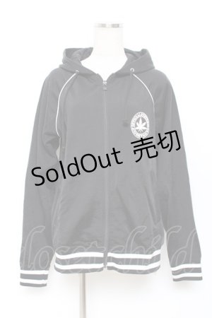 画像: HYSTERIC GLAMOUR / ライン入りジャージブルゾン F 黒 Y-25-11-09-076-PU-JA-SZ-ZY