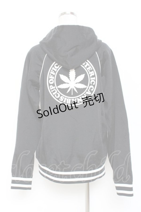 画像2: HYSTERIC GLAMOUR / ライン入りジャージブルゾン F 黒 Y-25-11-09-076-PU-JA-SZ-ZY (2)