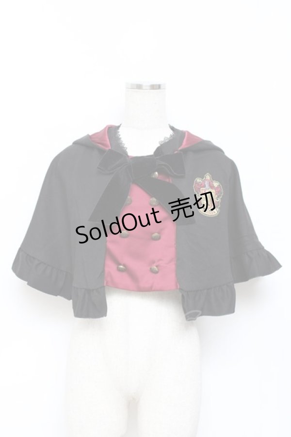 画像1: ATELIER PIERROT / ハリー・ポッター ダブルボタン2Wayケープ  グリフィンドール（レッド） Y-25-11-09-077-EL-JA-KB-ZY (1)