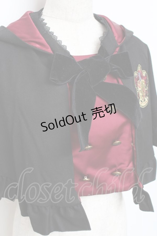 画像3: ATELIER PIERROT / ハリー・ポッター ダブルボタン2Wayケープ  グリフィンドール（レッド） Y-25-11-09-077-EL-JA-KB-ZY (3)