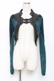 画像1: Ozz Croce / 裾袖レースショートボレロ  グリーン Y-25-11-09-079-OO-TO-SZ-ZY (1)