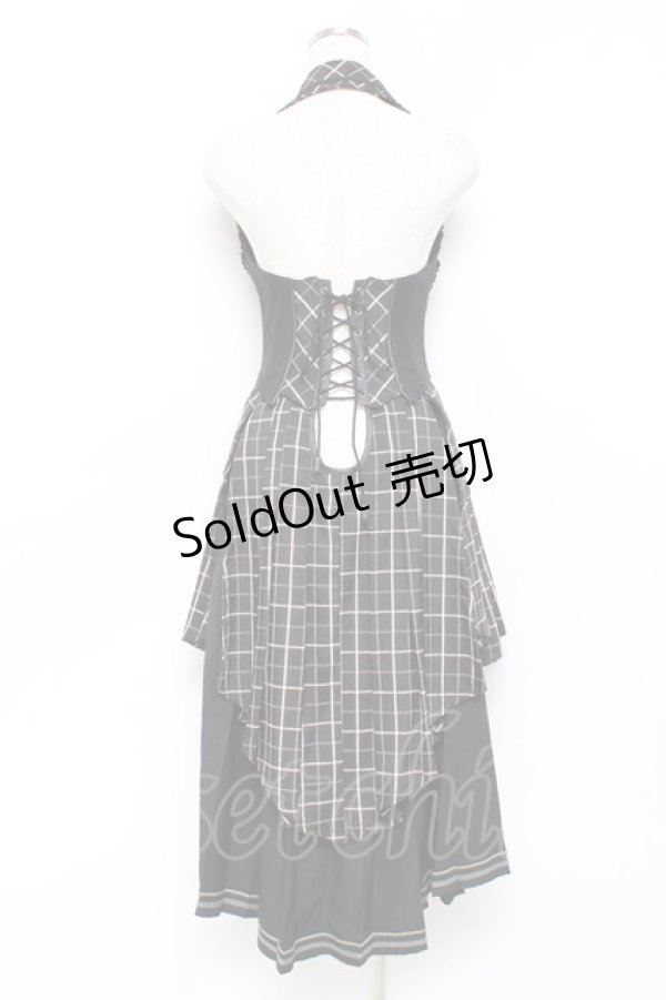 画像3: OZZ ANGELO / ローズハンティングベストワンピース  黒 Y-25-11-09-083-OO-OP-AS-ZY (3)