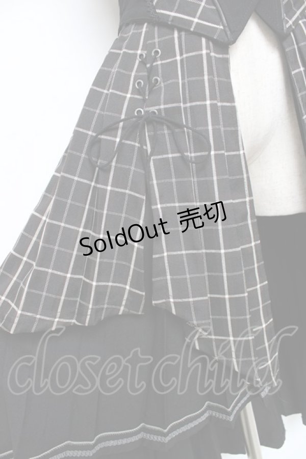 画像5: OZZ ANGELO / ローズハンティングベストワンピース  黒 Y-25-11-09-083-OO-OP-AS-ZY (5)