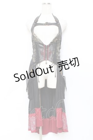 画像: Ozz oneste / 涼風ベストワンピース  黒 Y-25-11-09-084-OO-OP-AS-OS