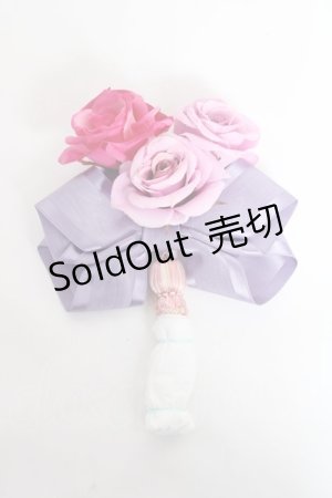 画像: Angelic Pretty / Romantic Perfumeクリップブローチ  ラベンダー Y-25-11-09-013-AP-AC-SZ-ZY