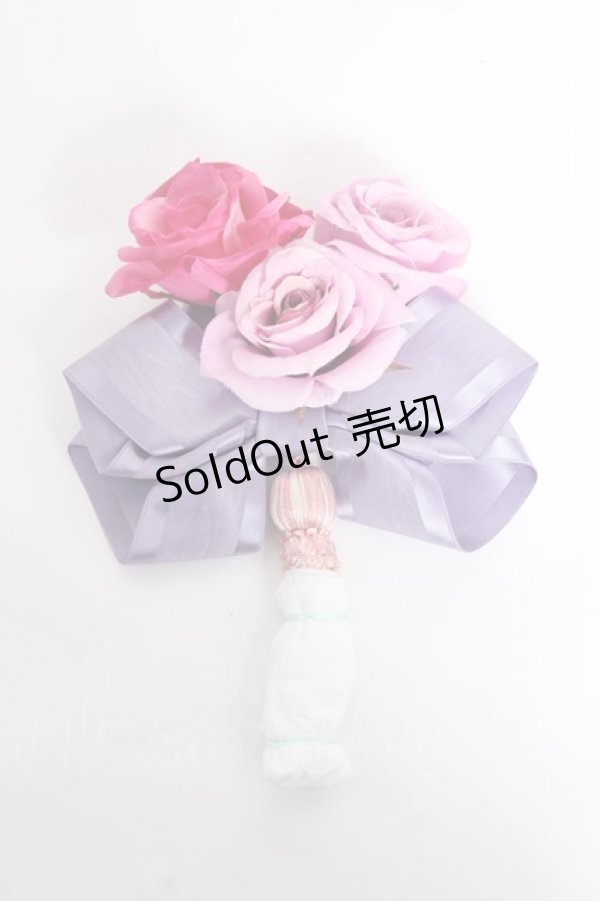 画像1: Angelic Pretty / Romantic Perfumeクリップブローチ  ラベンダー Y-25-11-09-013-AP-AC-SZ-ZY (1)