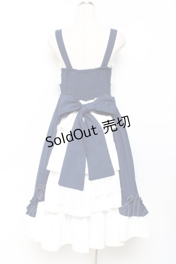 画像3: Chalmiere / 不思議の国のジャンパースカート  紺 Y-25-11-09-098-LO-OP-SZ-ZY (3)