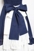 画像4: Chalmiere / 不思議の国のジャンパースカート  紺 Y-25-11-09-098-LO-OP-SZ-ZY (4)