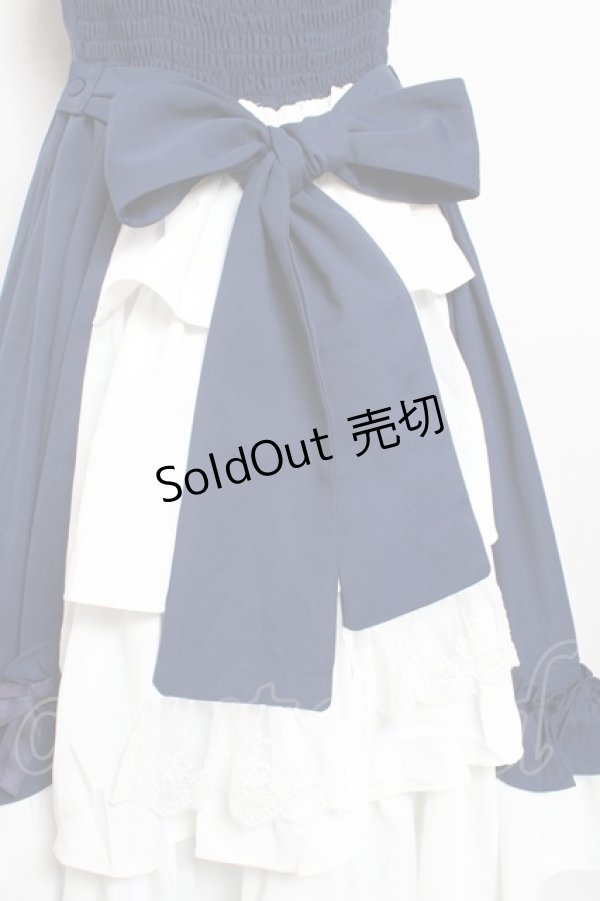 画像4: Chalmiere / 不思議の国のジャンパースカート  紺 Y-25-11-09-098-LO-OP-SZ-ZY (4)