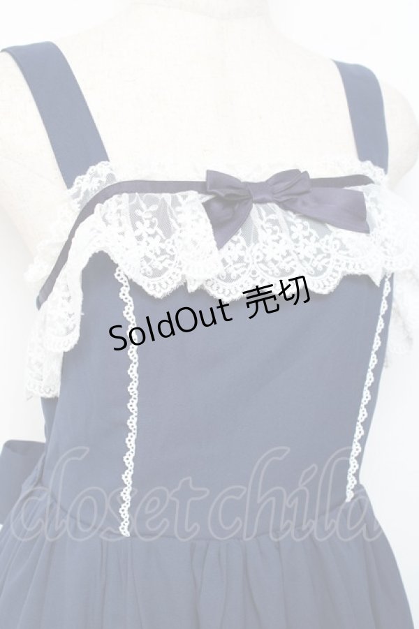 画像5: Chalmiere / 不思議の国のジャンパースカート  紺 Y-25-11-09-098-LO-OP-SZ-ZY (5)