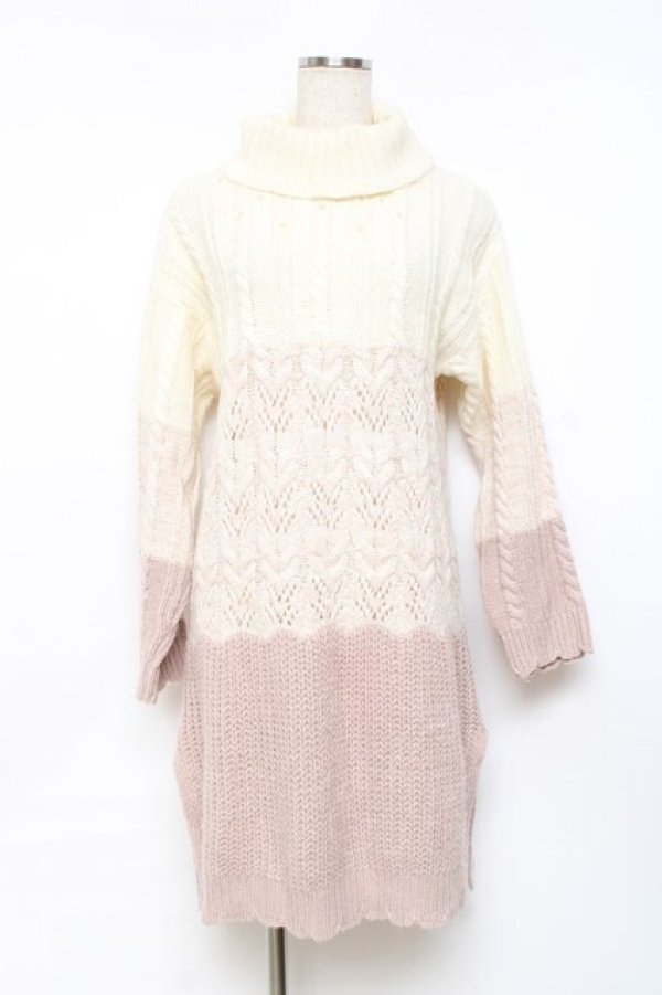 pearlygates　グラデーション ニットワンピース pearlygates グラデーション ニットワンピース ゴルフ ワンピース